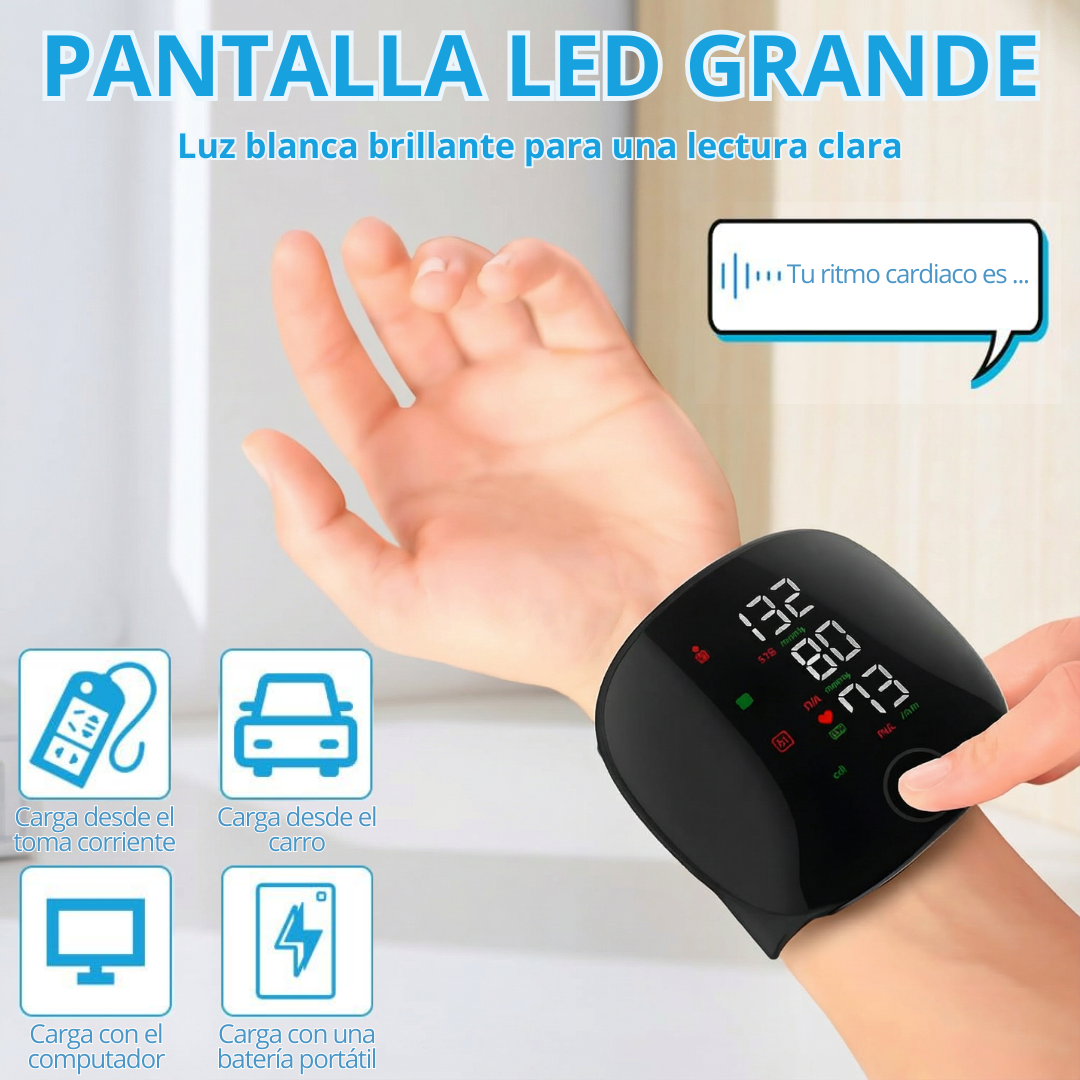 Tensiometro Digital De Muneca Con Voz